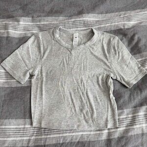 Lululemon - Hold Tight Straight Hem Cropped T-Shirt